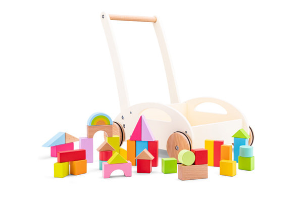 Inclusief 36 gekleurde blokken