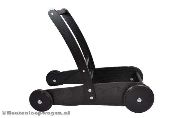 Stabiel door de positie van de duwstang.