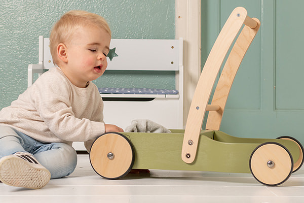 Handige laadbak voorop