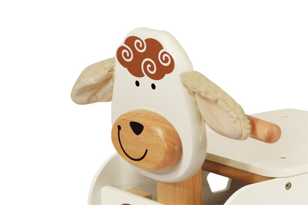 Mooi en lief schapenkopje.