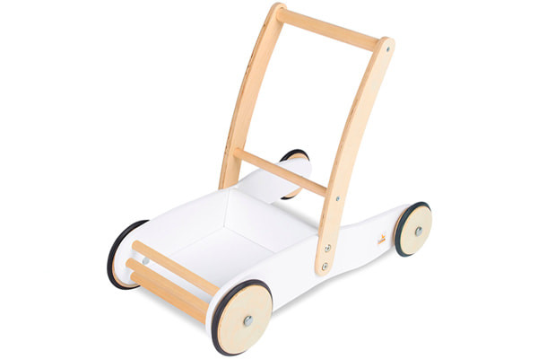 Pinolino loopwagen Uli wit