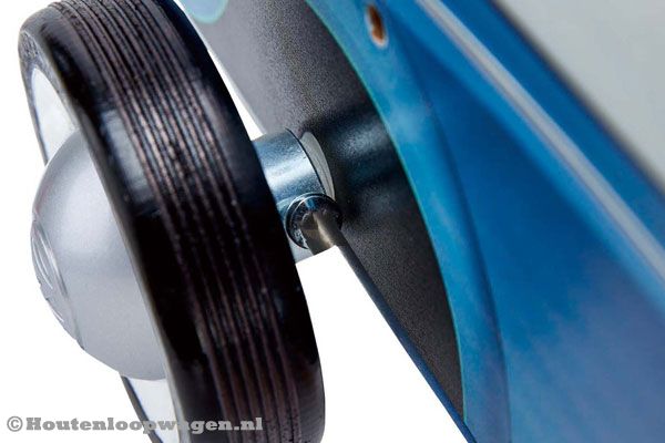 De rolweerstand is in te stellen.