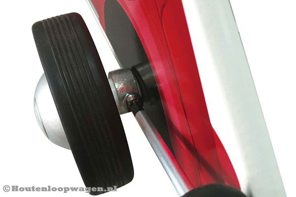 De rolweerstand is in te stellen.