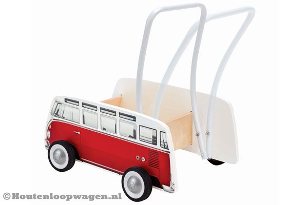 De duwstang heeft 2 standen.