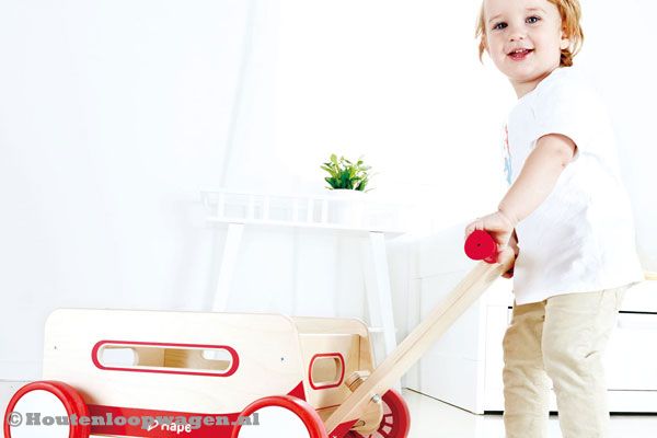 Je kunt hem ook voort trekken.