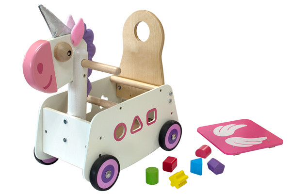 Inclusief 6 houten figuurblokken