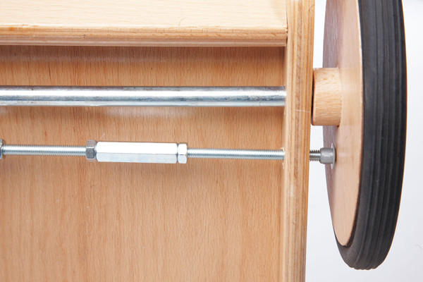 Beschikt over een doordacht remsysteem.