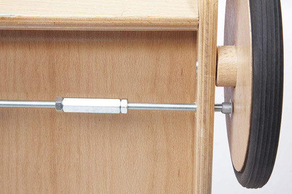 Beschikt over een doordacht remsysteem.