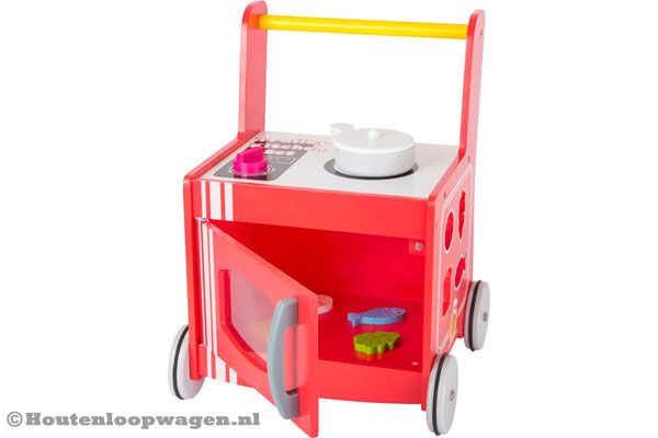 Woodtoys Keuken loopwagen | Houtenloopwagen.nl Woodtoys Keuken loopwagen | Houtenloopwagen.nl